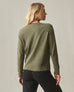 Women's Thermal Henley - Olive